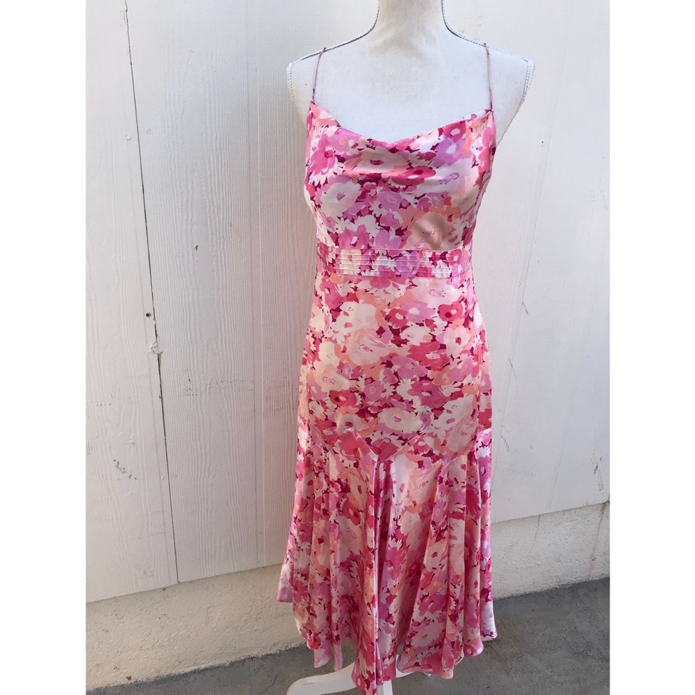 Banana Republic Pink Floral Dress